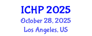 International Conference on Hadron Physics (ICHP) October 28, 2025 - Los Angeles, United States