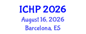 International Conference on Hadron Physics (ICHP) August 16, 2026 - Barcelona, Spain