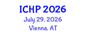 International Conference on Hadron Physics (ICHP) July 29, 2026 - Vienna, Austria