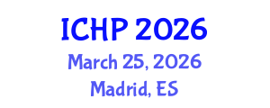 International Conference on Hadron Physics (ICHP) March 25, 2026 - Madrid, Spain