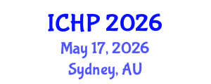 International Conference on Hadron Physics (ICHP) May 17, 2026 - Sydney, Australia