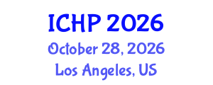 International Conference on Hadron Physics (ICHP) October 28, 2026 - Los Angeles, United States