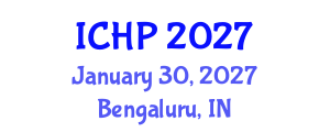 International Conference on Hadron Physics (ICHP) January 30, 2027 - Bengaluru, India International Conference on Hadron Physics (ICHP) January 30, 2027 - Bengaluru, India