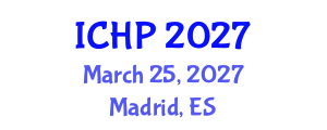International Conference on Hadron Physics (ICHP) March 25, 2027 - Madrid, Spain