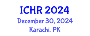 International Conference on Halal Research (ICHR) December 30, 2024 - Karachi, Pakistan