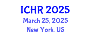 International Conference on Halal Research (ICHR) March 25, 2025 - New York, United States