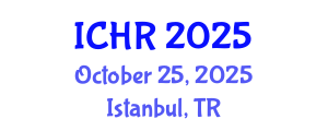 International Conference on Halal Research (ICHR) October 25, 2025 - Istanbul, Turkey