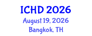 International Conference on Happiness and Development (ICHD) August 19, 2026 - Bangkok, Thailand