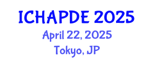 International Conference on Harmonic Analysis and Partial Differential Equations (ICHAPDE) April 22, 2025 - Tokyo, Japan