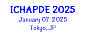 International Conference on Harmonic Analysis and Partial Differential Equations (ICHAPDE) January 07, 2025 - Tokyo, Japan