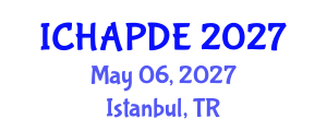 International Conference on Harmonic Analysis and Partial Differential Equations (ICHAPDE) May 06, 2027 - Istanbul, Turkey International Conference on Harmonic Analysis and Partial Differential Equations (ICHAPDE) May 06, 2027 - Istanbul, Turkey