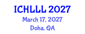 International Conference on Hausa Language, Literature and Linguistics (ICHLLL) March 17, 2027 - Doha, Qatar International Conference on Hausa Language, Literature and Linguistics (ICHLLL) March 17, 2027 - Doha, Qatar