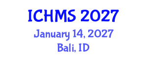 International Conference on Health and Medical Science (ICHMS) January 14, 2027 - Bali, Indonesia International Conference on Health and Medical Science (ICHMS) January 14, 2027 - Bali, Indonesia