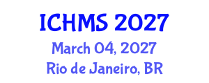 International Conference on Health and Medical Sociology (ICHMS) March 04, 2027 - Rio de Janeiro, Brazil International Conference on Health and Medical Sociology (ICHMS) March 04, 2027 - Rio de Janeiro, Brazil