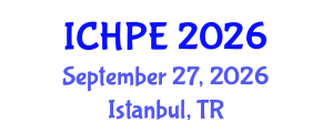 International Conference on Health and Physical Education (ICHPE) September 27, 2026 - Istanbul, Turkey