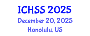 International Conference on Health and Sports Science (ICHSS) December 20, 2025 - Honolulu, United States