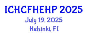 International Conference on Health Care Reform, Health Economics and Health Policy (ICHCFHEHP) July 19, 2025 - Helsinki, Finland