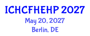 International Conference on Health Care Reform, Health Economics and Health Policy (ICHCFHEHP) May 20, 2027 - Berlin, Germany International Conference on Health Care Reform, Health Economics and Health Policy (ICHCFHEHP) May 20, 2027 - Berlin, Germany
