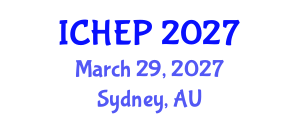 International Conference on Health Economics and Policy (ICHEP) March 29, 2027 - Sydney, Australia International Conference on Health Economics and Policy (ICHEP) March 29, 2027 - Sydney, Australia