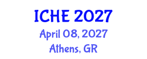 International Conference on Health Economics (ICHE) April 08, 2027 - Athens, Greece International Conference on Health Economics (ICHE) April 08, 2027 - Athens, Greece