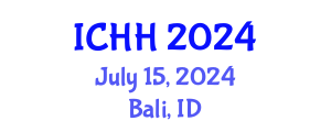 International Conference on Health Humanities (ICHH) July 15, 2024 - Bali, Indonesia
