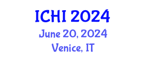International Conference on Health Informatics (ICHI) June 20, 2024 - Venice, Italy