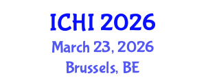 International Conference on Health Informatics (ICHI) March 23, 2026 - Brussels, Belgium International Conference on Health Informatics (ICHI) March 23, 2026 - Brussels, Belgium