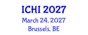 International Conference on Health Informatics (ICHI) March 24, 2027 - Brussels, Belgium International Conference on Health Informatics (ICHI) March 24, 2027 - Brussels, Belgium