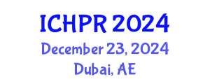 International Conference on Health Psychology and Rehabilitation (ICHPR) December 23, 2024 - Dubai, United Arab Emirates