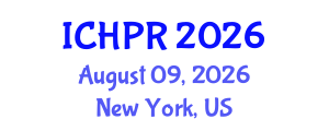 International Conference on Health Psychology and Rehabilitation (ICHPR) August 09, 2026 - New York, United States