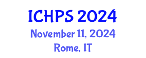 International Conference on Health Psychology and Stress (ICHPS) November 11, 2024 - Rome, Italy