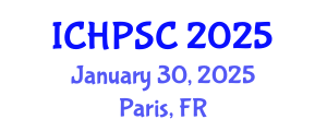 International Conference on Health Psychology, Stress and Coping (ICHPSC) January 30, 2025 - Paris, France