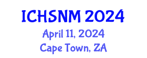International Conference on Health Sciences, Nursing and Midwifery (ICHSNM) April 11, 2024 - Cape Town, South Africa