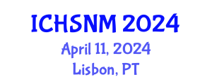 International Conference on Health Sciences, Nursing and Midwifery (ICHSNM) April 11, 2024 - Lisbon, Portugal