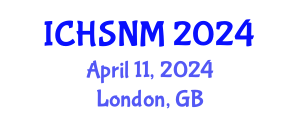 International Conference on Health Sciences, Nursing and Midwifery (ICHSNM) April 11, 2024 - London, United Kingdom