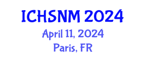 International Conference on Health Sciences, Nursing and Midwifery (ICHSNM) April 11, 2024 - Paris, France