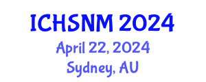 International Conference on Health Sciences, Nursing and Midwifery (ICHSNM) April 22, 2024 - Sydney, Australia