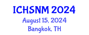 International Conference on Health Sciences, Nursing and Midwifery (ICHSNM) August 15, 2024 - Bangkok, Thailand