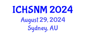 International Conference on Health Sciences, Nursing and Midwifery (ICHSNM) August 29, 2024 - Sydney, Australia