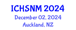 International Conference on Health Sciences, Nursing and Midwifery (ICHSNM) December 02, 2024 - Auckland, New Zealand