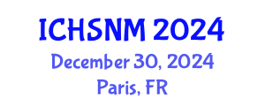 International Conference on Health Sciences, Nursing and Midwifery (ICHSNM) December 30, 2024 - Paris, France