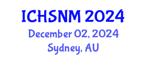International Conference on Health Sciences, Nursing and Midwifery (ICHSNM) December 02, 2024 - Sydney, Australia