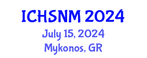 International Conference on Health Sciences, Nursing and Midwifery (ICHSNM) July 15, 2024 - Mykonos, Greece