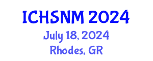 International Conference on Health Sciences, Nursing and Midwifery (ICHSNM) July 18, 2024 - Rhodes, Greece