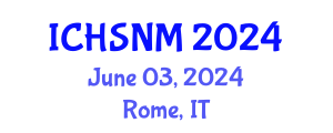 International Conference on Health Sciences, Nursing and Midwifery (ICHSNM) June 03, 2024 - Rome, Italy
