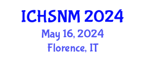 International Conference on Health Sciences, Nursing and Midwifery (ICHSNM) May 16, 2024 - Florence, Italy