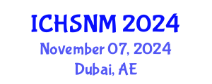 International Conference on Health Sciences, Nursing and Midwifery (ICHSNM) November 07, 2024 - Dubai, United Arab Emirates