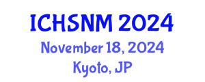 International Conference on Health Sciences, Nursing and Midwifery (ICHSNM) November 18, 2024 - Kyoto, Japan
