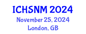 International Conference on Health Sciences, Nursing and Midwifery (ICHSNM) November 25, 2024 - London, United Kingdom