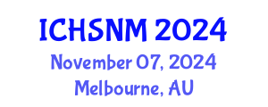 International Conference on Health Sciences, Nursing and Midwifery (ICHSNM) November 07, 2024 - Melbourne, Australia